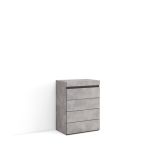 Cómoda Cajonera Cemento 3426