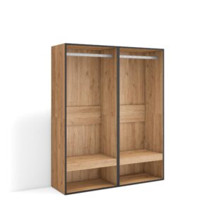 Vestidor abierto Roble 3495