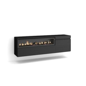 Mueble TV  Televisión Negro 2480