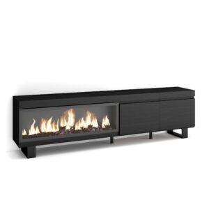Mueble TV  Televisión Negro 3258