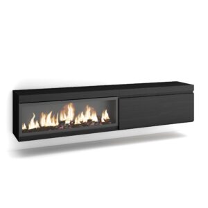 Mueble TV  Televisión Negro 3261