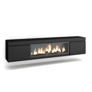 Mueble TV  Televisión Negro 3262