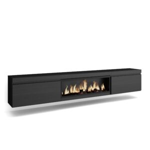 Mueble TV  Televisión Negro 3602