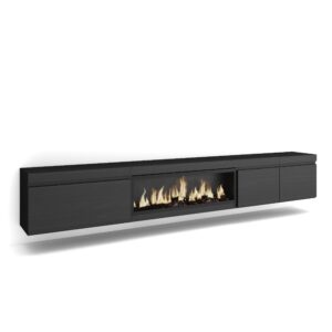 Mueble TV  Televisión Negro 3609