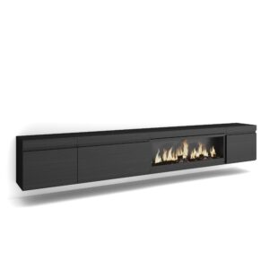 Mueble TV  Televisión Negro 3611
