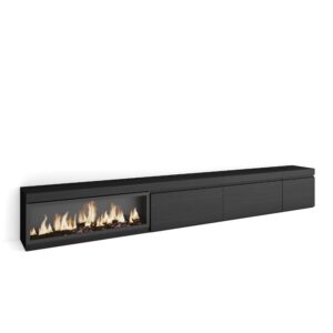 Mueble TV  Televisión Negro 3670