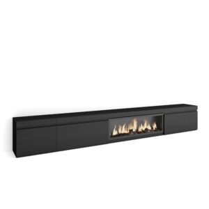 Mueble TV  Televisión Negro 3672