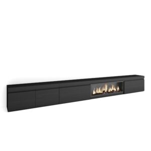 Mueble TV  Televisión Negro 3686